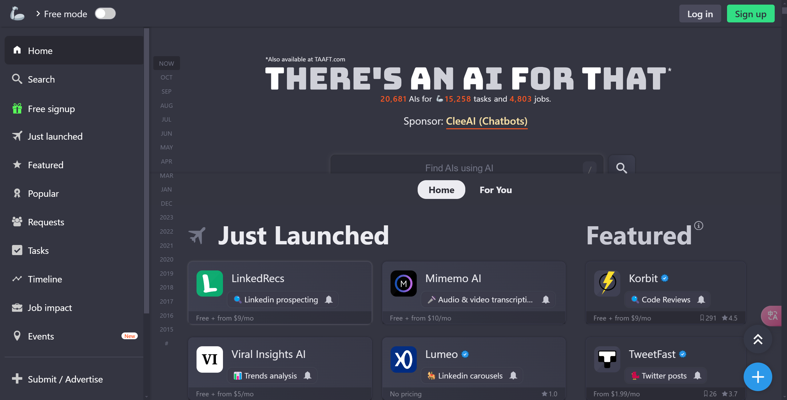 Theresanaiforthat.com